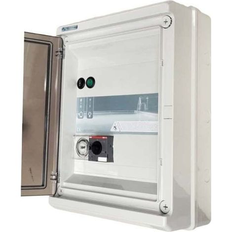 Coffret électrique piscine Panorama PA-310-ID 6-10A filtration + projecteur - CCEI