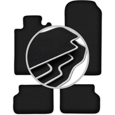 Tapis de sol Carlux argentés pour : Mercedes CL W140 coupé (1991-1998) (1/5)