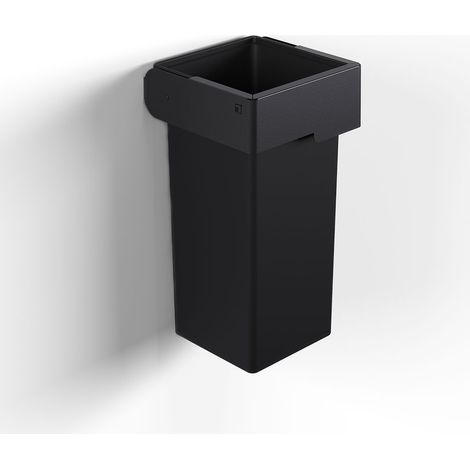 Pattumiera a Muro Contenitore da 73 L 41,5x41,5x73 cm Grigio Antracite (1/3)