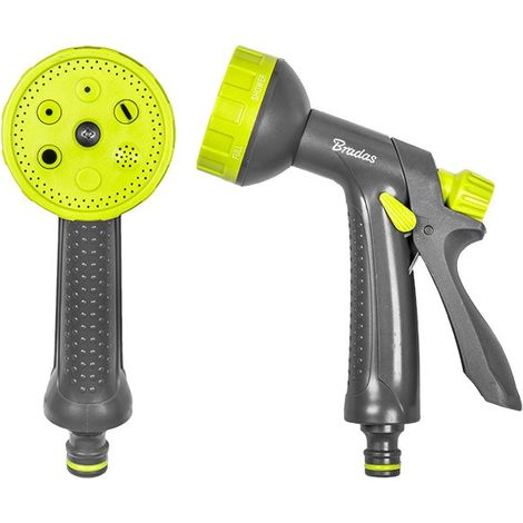 Carrello avvolgitubo con tubo 20 m 1/2 e pistola Bradas (1/4)