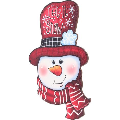 Hölzerner Weihnachtsschmuck, dekorativer Wichtel, Türhänger mit Haken und Seil für Fenster, Kamin, Balkon, Typ MZ636:L (1/5)