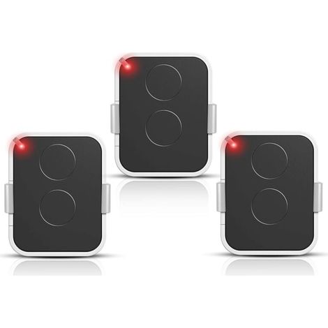 Télécommande Portail 2 Canaux 433,92 MHz Rolling Code – Remplacement ON1E/ON2E/ON4E – Portée 200 m, Format Porte-clés