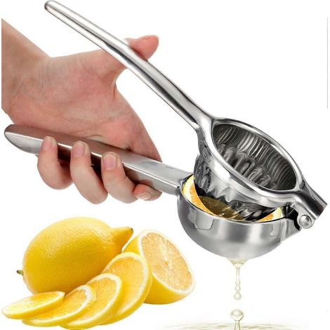 Accessoire de cuisine Presse-agrumes Presse-citron Presse-citron robuste en acier inoxydable pour citrons et limes (1/3)