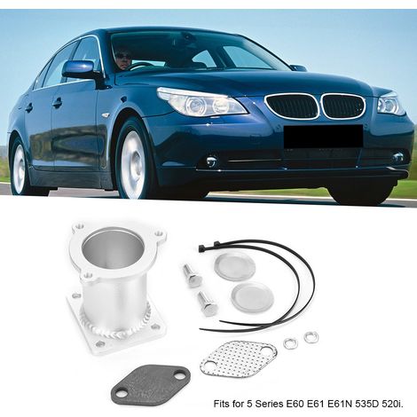 Kit de suppression de la vanne EGR, kit de démontage et de réparation, compatible avec les BMW Série 5 E60, E61, E61N, 535D et 520i. (1/5)