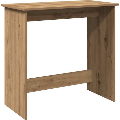 Maison Exclusive - Scrivania Rovere Artigianale 80x40x75 cm in Legno Multistrato