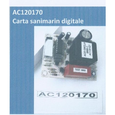 Carta Elettronica Per Sanimarin Ac120175 Pulsante Digitale Sanitrit (1/2)