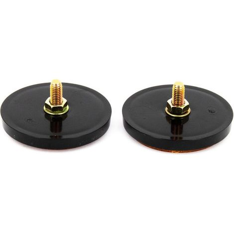 Catadioptre rond 40mm à visser - Orange