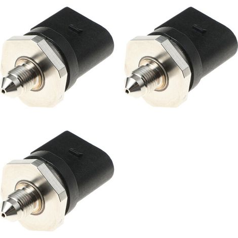 Tre sensori di pressione del rail del carburante per autoveicoli, adatti ai modelli E82, E84, E90, E91, E93, F10, F11, F20, F21 e F26: 13537620946, 13537584404, 0261545072