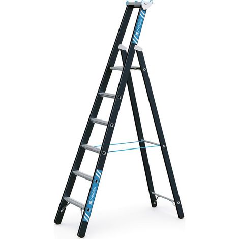 ZARGES Megastep S - LM-Stehleiter SL 6 Sprossen (1/5)