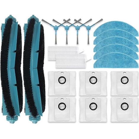 Pièces détachées pour aspirateurs Cecotec Conga 7490 Immortal/8290 Immortal : filtre HEPA, chiffon de nettoyage, sac à poussière et accessoires. (1/5)