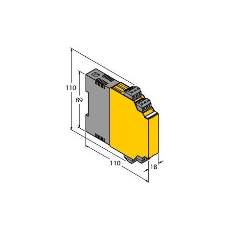 TURCK IM35-22EX-HI/24VDC 7506515 Module isolant de signal analogique (1/2)