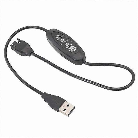 Câble USB 5V vers 12V pour ventilateur Boost, réglable, 3 vitesses, USB vers 12V (1/5)