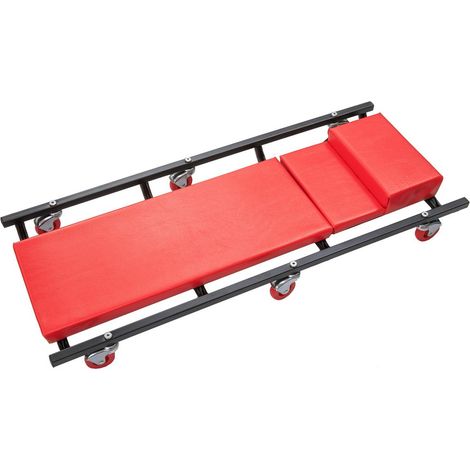 Lettino meccanico 100 kg con poggiatesta regolabile 91x42,5x10 cm