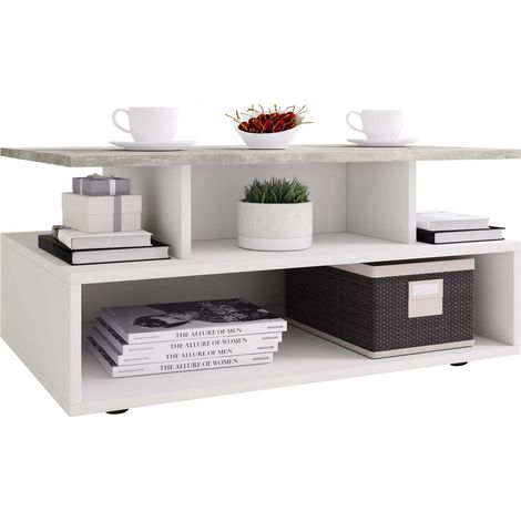 Table basse en bois Sofatic Esila 40x80x50 - VCM (1/5)
