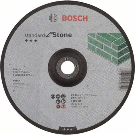 Mola da taglio a centro depresso "Standard for Stone" C 30 S BF Bosch 2608603173 (1/2)
