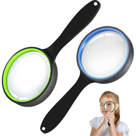 2 Pièces 10x Haute Définition Loupe Enfant (1/5)
