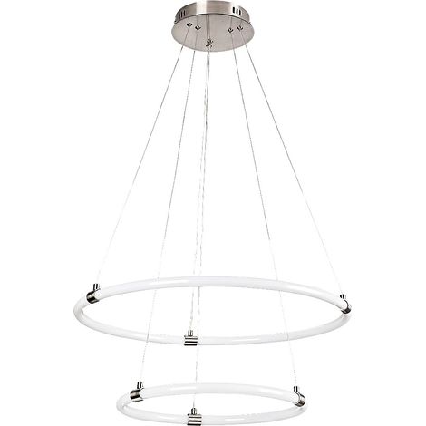 Lampadario LED telecomando dimmerabile 55W cromo Irelia Rabalux (1/5)