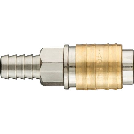 Connettore rapido per compressore con uscita tubo flessibile da 12 mm (1/5)