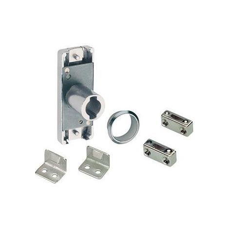 Cerradura de varilla de empuje de cilindro 77892 Metal galvanizado
