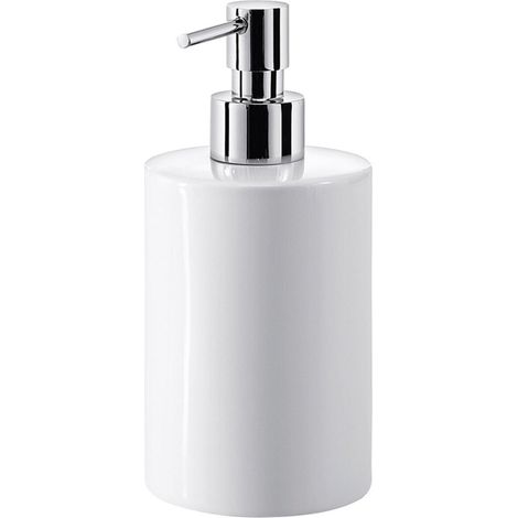 Lineabeta - Distributeur de savon rond Saon blanc 400 ml