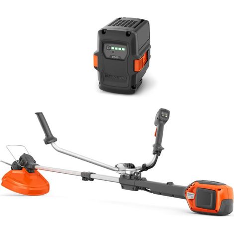 Husqvarna – Coupe-bordure à batterie 36 cm – Moteur BLDC sans balais – Avec batterie 4Ah et chargeur – Pour grandes surfaces et terrains accidentés