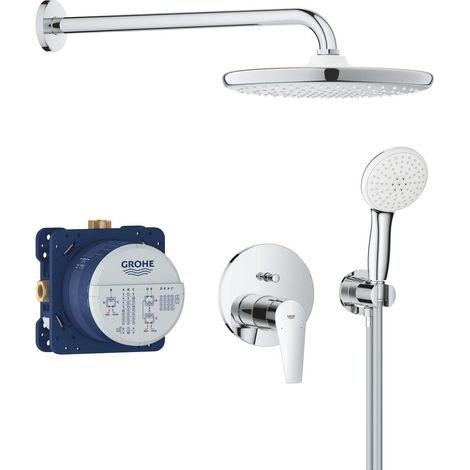 GROHE 25 290 000 TEMPESTA 250 BauEdge Conjunto empotrado con ducha mural Cromo - ref: 25 290 000