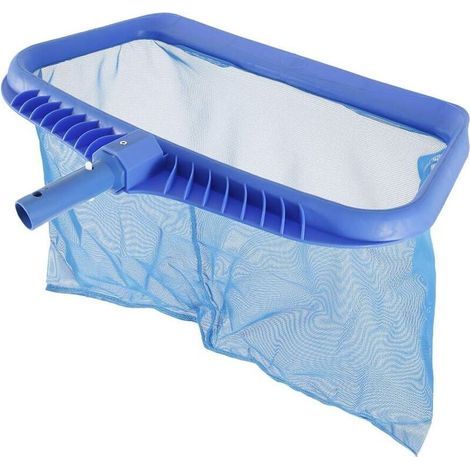 jardin piscine Epuisette Piscine Fine sans Manche, Outil Nettoyage Piscine, Filet Nettoyer Feuilles Surface ou Fond 50x40 cm (1/5)