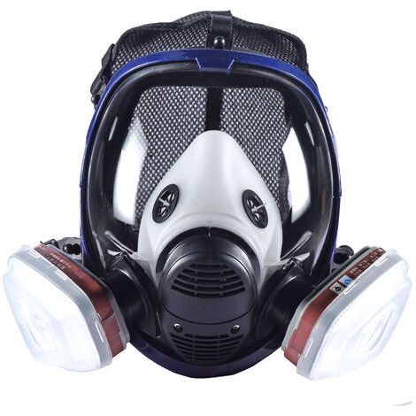 Respiratori a pieno facciale LaBlanc, vernici, prodotti chimici e altre protezioni professionali