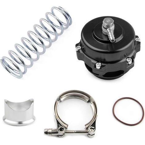 50-mm-Auslassventil BOV Turbinenentlüftungsventil Schwarz (1/5)