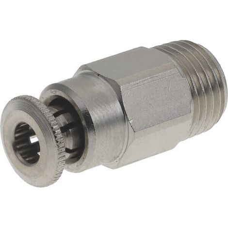Conector r谩pido di谩metro 4mm recto rosca macho M10x1 UNIVERSAL CLSG4MK101 (1/3)