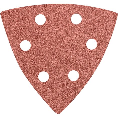 Carta abrasiva Graphite 55h767 93x93 mm grana K120 5 pezzi
