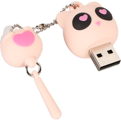 Clé USB Cartoon Chat Kitten Style 32G Interface USB2.0 Plug and Play Haute Vitesse Mémoire Stick pour Ordinateur Portable Bureau Voiture (1/5)