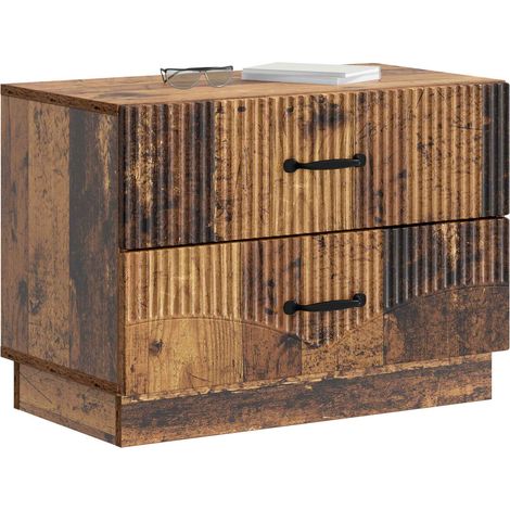 Maison Exclusive - Nachttisch Altholz 62 x 34,5 x 44,5 cm Holzwer