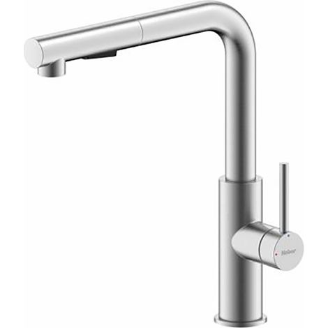 Naber SERVIZIO Küchenarmatur Namor 4, gunmetal, Hochdruck, Laminarstrahl (1/3)
