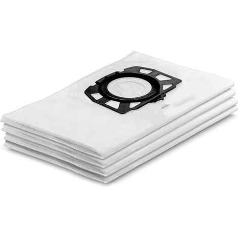 Bolsas de filtro Karcher para la nueva gama KWD1, KWD2, KWD3, WD2 Plus, WD3 (paquete de 4)
