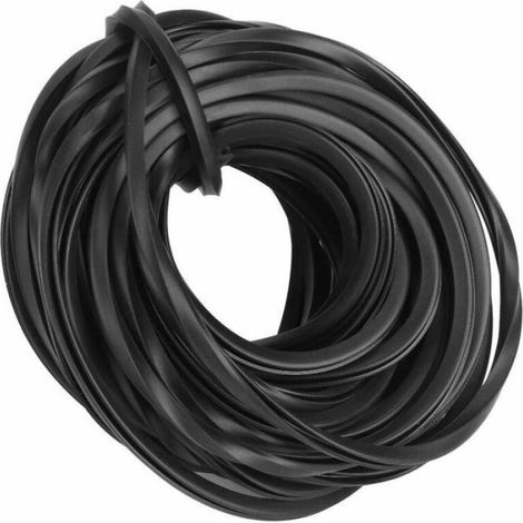 Joint de vitrage serre - MHY® - Caoutchouc - Noir - Résistant à l'usure - Durable - Scellage du verre (1/4)