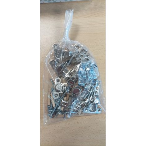 R KIT MONTAGGIO X KIT ARMADIO 2 ANTE 3 RIPIANI MULTIUSO 73X37XH180 CM