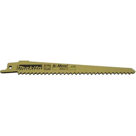 Makita B-05175 Makita B-05175 Reciproblatt BIM 130/6,4Z Sägeblatt-Länge 152 mm 5 St.