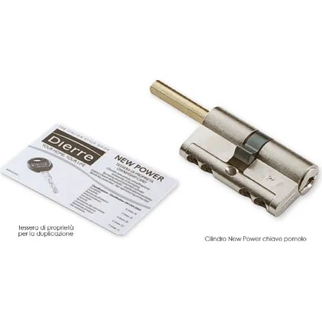 CILINDRO DIERRE NEWPOWER 30+30 CON CODOLO 5CH -PROMO- (1/3)