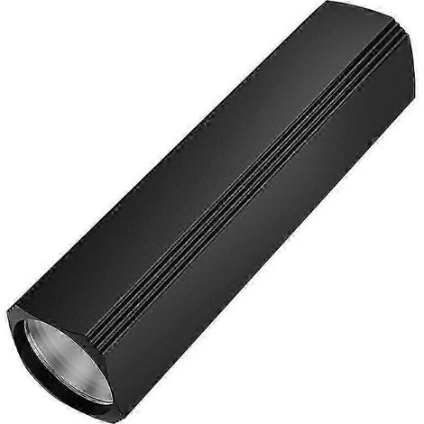 Mini lampe torche LED à boîtier carré en alliage d'aluminium / Lampe torche compacte haute luminosité rechargeable par USB / Lampe torche portable pour la maison (1/5)