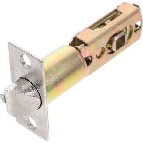 Serrure tubulaire à mortaise réglable, serrure de porte de chambre, remplacement de poignée de porte, serrure de porte intérieure, accessoires de poignée de porte uniques. (1/3)