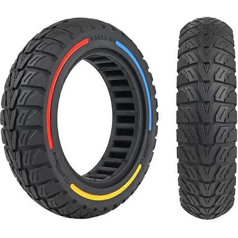 9,5 x 2,5-6,1 Vollgummireifen für Elektroroller, Geländeersatzrad, schlauchloser Gummireifen für NIU KQi3 Pro/Max/Sport (1/5)