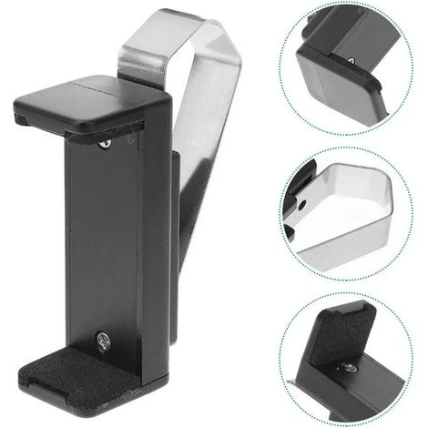 Support de fixation antistatique à clip pour télécommande de pare-soleil de voiture, adapté au rangement des télécommandes de porte de garage. (1/5)