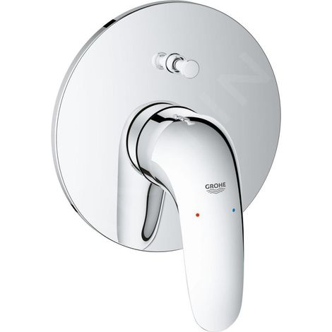 Robinet de baignoire EH EUROSTYLE FMS pour baignoire 35501, à levier métallique, chromé (1/2)