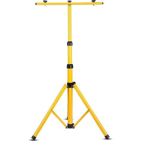 V-TAC Aluminium-Stativhalterung für LED-Scheinwerfer, Gelb