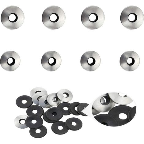 Joint D'étanchéité En Acier Inoxydable 304 - M4 2x12mm M4 8x14mm M5 5x16mm - Pour Vis Autoperceuses - 120 Pièces