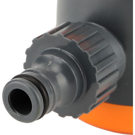 Programa de riego para macetas G3/4 G1/2 Temporizador electrónico automático Plástico naranja 1 pieza (1/5)