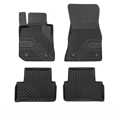 Tapis de Sol de Voiture pour BMW Série 4 Gran Coupé G26 2021-2025 TPE Noir 4Pcs