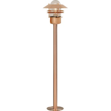 Lampadaire de jardin Blokhus Classique en cuivre - 25078030 (1/4)
