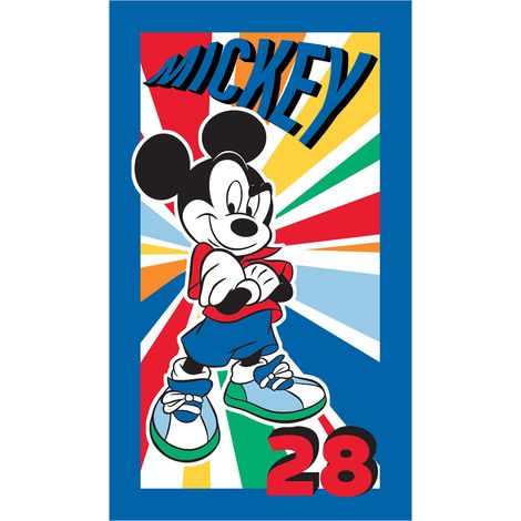 Serviette enfant Mickey Mouse 30 x 50 cm